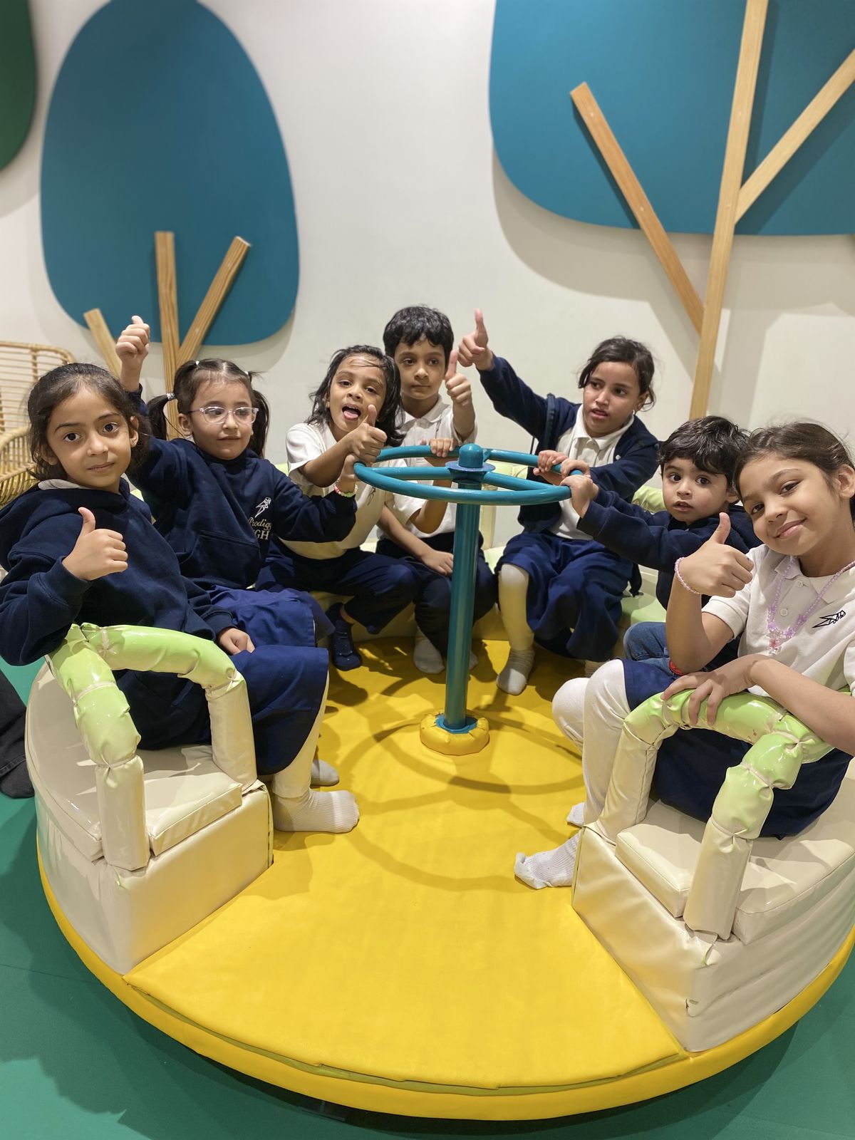 Children learning through practical activity