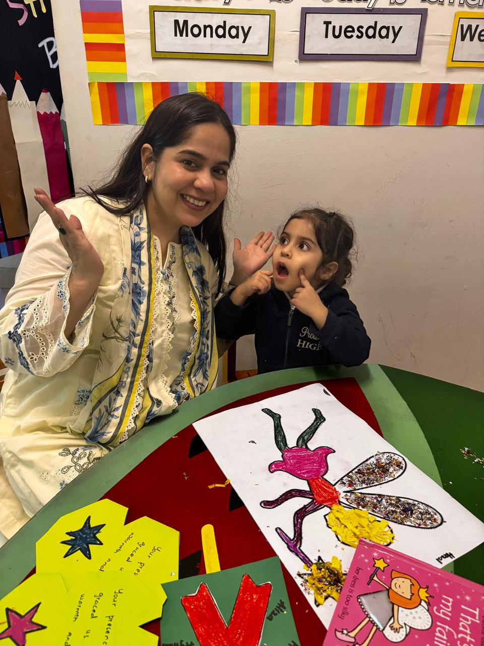 Child enjoying a school life moment